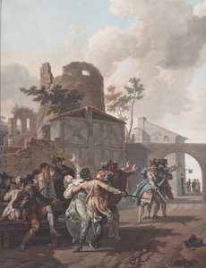 La Rissa da Charles Melchior Descourtis