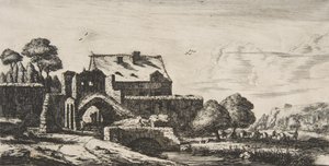 Mulino ad acqua vicino a Saint-Denis