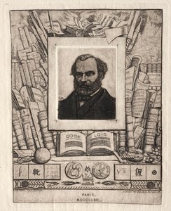 Armand Gueraud di Nantes, stampatore e uomo di lettere da Charles Meryon
