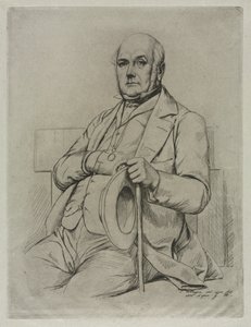 Casimir Le Conte, 1856 da Charles Meryon