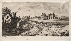 Ingresso al Faubourg, Saint-Marceau, Parigi, 1850