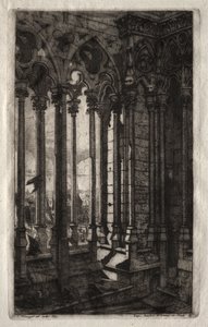 Incisioni di Parigi: La Galleria di Notre Dame, 1853