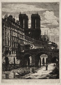 Incisioni di Parigi: Il Piccolo Ponte