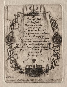 Incisioni di Parigi: La Pompa di Notre Dame, Piccola Lastra da Charles Meryon
