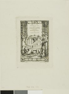 Frontespizio per il catalogo delle opere di Thomas De Leu