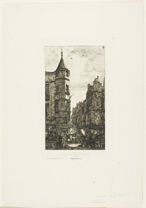 Casa con torretta, n. 22, rue de l