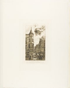 Casa con torretta, n. 22, rue de l