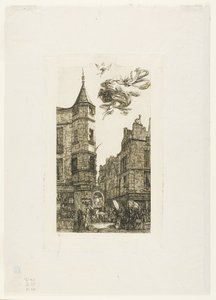 Casa con torretta, n. 22, rue de l