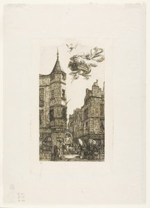 Casa con torretta, n. 22, rue de l