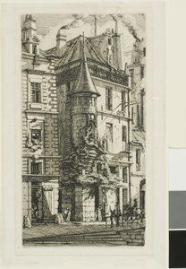 Casa con torretta, rue de la Tixeranderie
