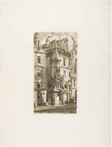 Casa con torretta, rue de la Tixéranderie
