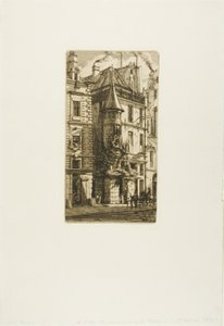 Casa con torretta, rue de la Tixeranderie, Parigi