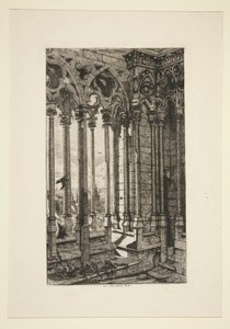 La Galerie Notre-Dame da Charles Meryon