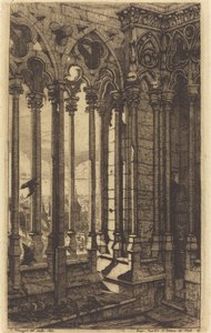 La Galleria di Notre-Dame, Parigi da Charles Meryon
