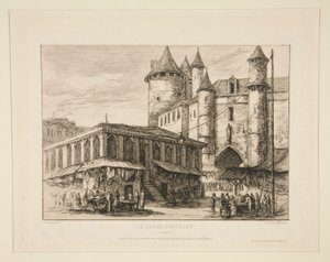 Le Grand Chatelet da Charles Meryon