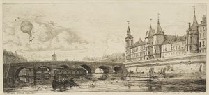 Le Pont-Au-Change da Charles Meryon