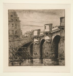 Le Pont-Neuf da Charles Meryon