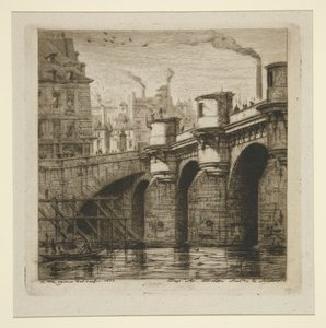 Le Pont-Neuf da Charles Meryon