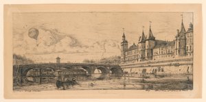 Il Ponte-au-Change da Charles Meryon