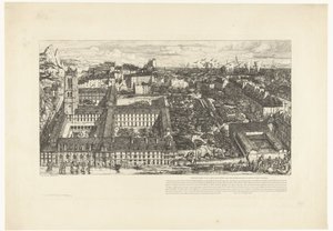 Liceo Henri IV a Parigi da Charles Meryon