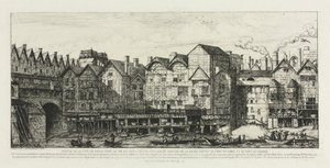Parte della città di Parigi alla fine del XVII secolo