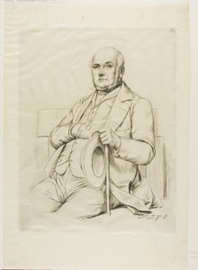 Ritratto di Casimir le Conte da Charles Meryon