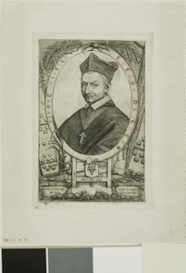 Ritratto di Pierre Nivelle, Vescovo di Luçon da Charles Meryon