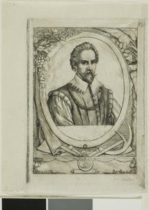 Ritratto di René de Laudonnière Sablais (de Burdigale) da Charles Meryon