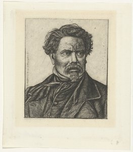 Ritratto dello storico Benjamin Fillon da Charles Meryon