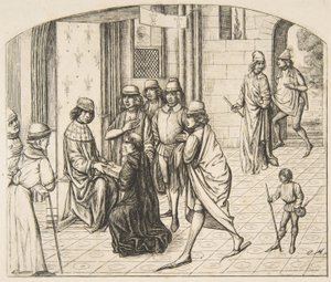 Presentazione di Valerio Massimo al re Luigi XI da Charles Meryon