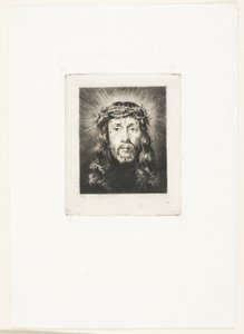 Il volto di Cristo da Charles Meryon
