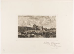 Il vecchio Louvre, Parigi, 1651