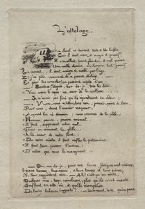 Il contadino e il suo cavallo da Charles Meryon