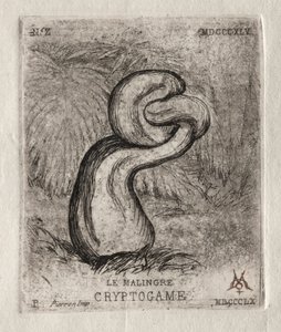 Il crittogama malaticcio, 1860