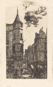 Casa con una Torretta, n. 22, Rue de l
