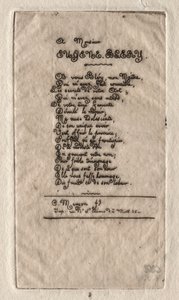 Versi a Eugène Bléry da Charles Meryon