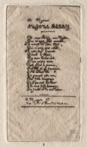 Versi a Eugène Bléry da Charles Meryon