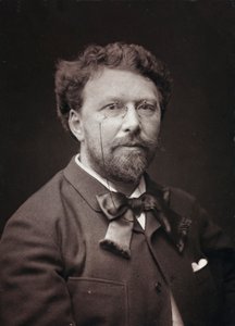 Album Artistique et Biographique, 5me année, Salon 1885; ritratto del pittore francese Alfred-Pierre Joseph Agache (1843-1915)