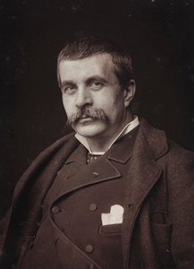 Album Artistique et Biographique, 5me année, Salon 1885; ritratto del pittore francese Jean-Jules-Antoine Lecomte du Nouÿ (1842-1923)