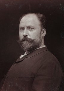 Album Artistique et Biographique, 6me année, Salon 1885; ritratto del pittore francese Paul Grolleron (1848-1901)