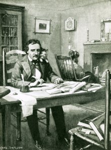 Poe al lavoro sotto l