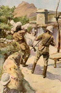 Roberts Salvato da un Soldato a Bhagwana, 1901 da Charles Mills Sheldon
