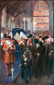 La camera ardente di Re Edoardo VII da Charles Mills Sheldon