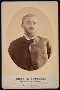 Ritratto di Charles Julius Guiteau 1841-1882, 4 luglio 1881 da Charles Milton Bell
