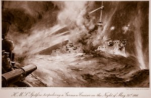 H.M.S Spitfire silura un incrociatore tedesco nella notte del 31 maggio