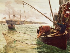 Una rete per smelt, 1886