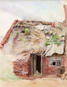 Cottage del pescatore da Charles Napier Hemy