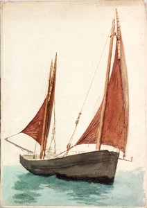 Barca da pesca da Charles Napier Hemy