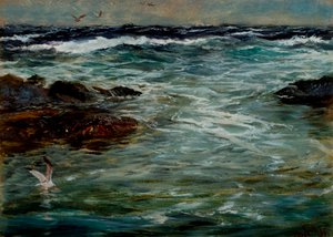 Studio del mare a Portscatho, Cornovaglia, 1901