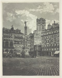 Parigi, Place de Châtelet da Charles Nègre
